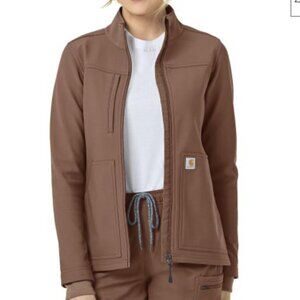 Carhart Women's Rugged Flex Modern Fit Bonded Fleece Jacket NWT Size S